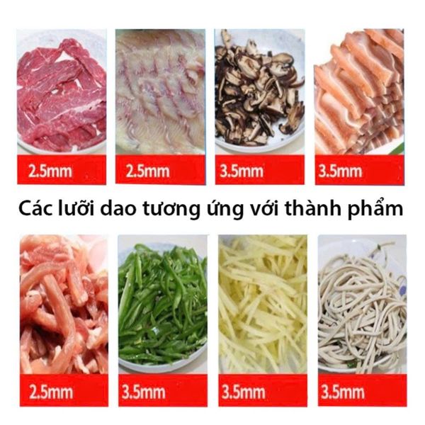 Máy thái rau củ quả mini Turbo TBH280