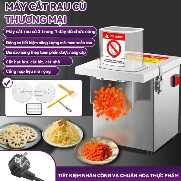 Máy thái rau củ quả mini Turbo TBH280