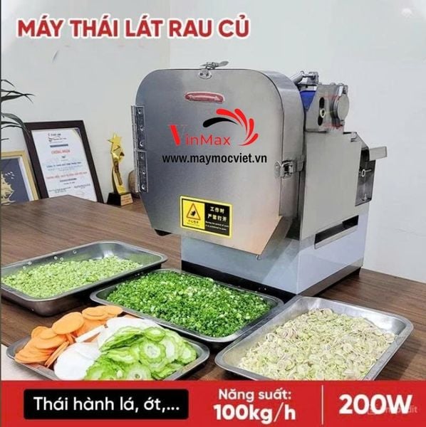 Máy thái hành lá, lá chanh, ớt, sả đa năng Turbo TBH800