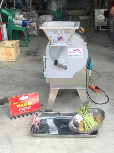 Máy thái sả, hành, tỏi, ớt công nghiệp Turbo TBS600