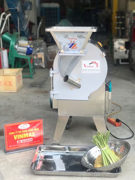 Máy thái sả, hành, tỏi, ớt công nghiệp Turbo TBS600