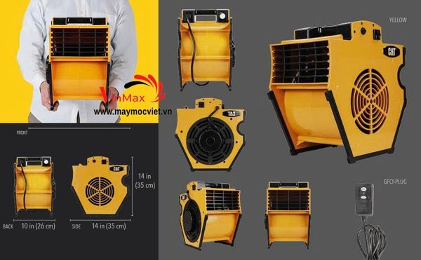 Máy Thổi Khí Công Nghiệp Caterpillar B-1200 (1200 CFM)