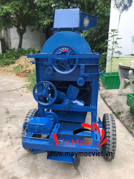 Máy Đập Ngô Liên Hoàn dài 2 mét Ngồi Lái Turbo TDN2000
