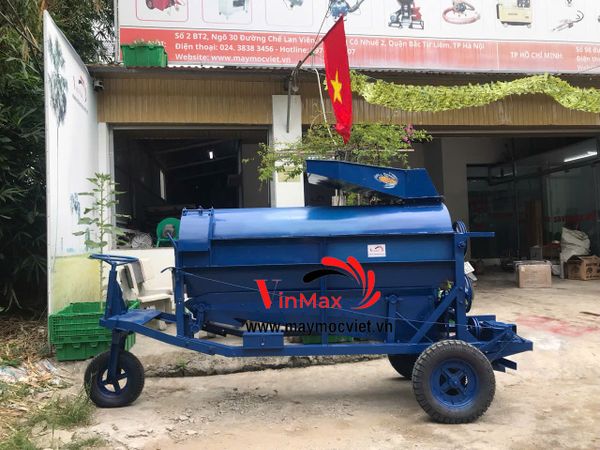 Máy Đập Ngô Liên Hoàn dài 2 mét Ngồi Lái Turbo TDN2000