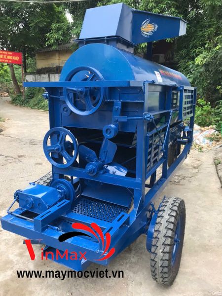 Máy Đập Ngô Liên Hoàn dài 2 mét Ngồi Lái Turbo TDN2000
