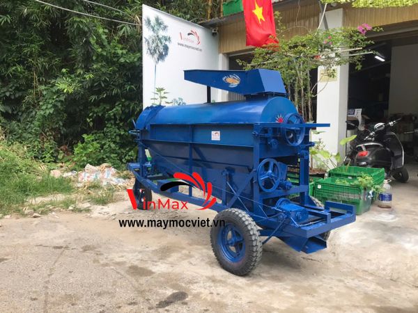 Máy Đập Ngô Liên Hoàn dài 2 mét Ngồi Lái Turbo TDN2000
