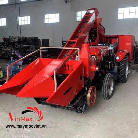 Máy Thu Hoạch Ngô 2 Hàng Đa Năng Turbo 4YW-2R