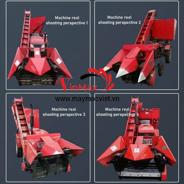 Máy Thu Hoạch Ngô 2 Hàng Đa Năng Turbo 4YW-2R