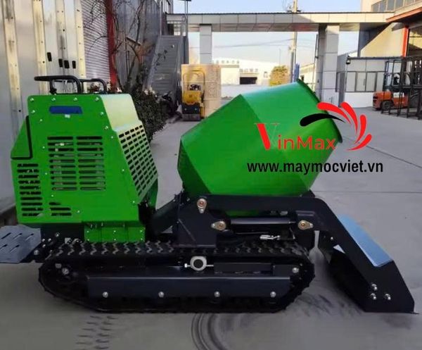 Máy Trộn Bê Tông Bánh Xích Tự Hành Turbo TBB500
