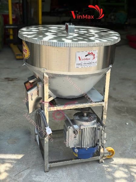 Máy trộn thức ăn chăn nuôi đứng inox 50kg Vinmax TC50