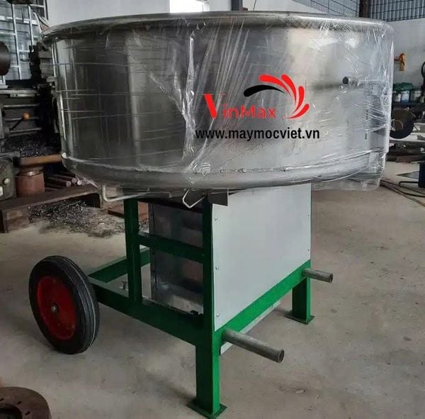 Máy Trộn Cưỡng Bức Inox Turbo 250 Lít
