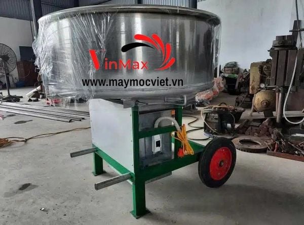 Máy Trộn Cưỡng Bức Inox Turbo 250 Lít