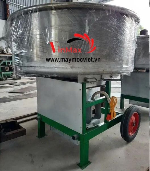 Máy Trộn Cưỡng Bức Inox Turbo 250 Lít