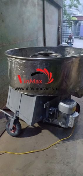 Máy Trộn Cưỡng Bức Inox 500L Motor 7.5kW