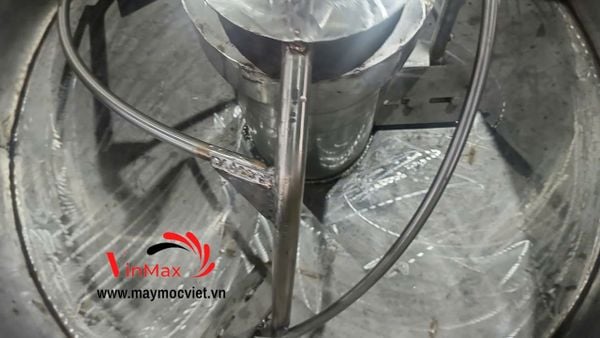 Máy Trộn Cưỡng Bức Inox 500L Motor 7.5kW