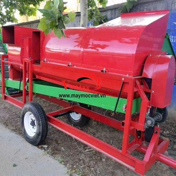 Máy Tuốt Lạc Liên Hợp Gắn Máy Kéo 2 Tấn/Giờ Shoshin SS2000