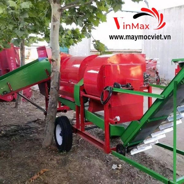 Máy Tuốt Lạc Liên Hợp Gắn Máy Kéo 2 Tấn/Giờ Shoshin SS2000