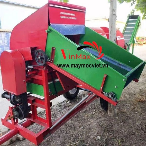 Máy Tuốt Lạc Liên Hợp Gắn Máy Kéo 2 Tấn/Giờ Shoshin SS2000