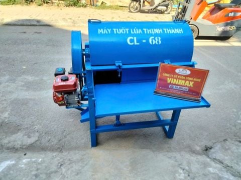 Máy Tuốt Lúa Mini Sàng Rung Thịnh Thành CL68