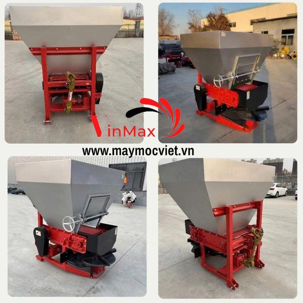 MÁY VÃI PHÂN BÓN, MÁY RẢI PHÂN GẮN MÁY KÉO TURBO TBP13
