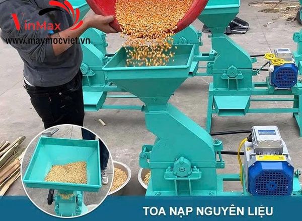 Máy Vỡ Ngô Năng Suất 200kg/giờ VMN200