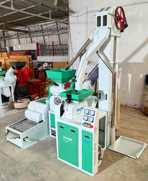 Dàn Máy Xát Gạo Liên Hoàn Takyo TK1200 mẫu mới cải tiến hiện đại