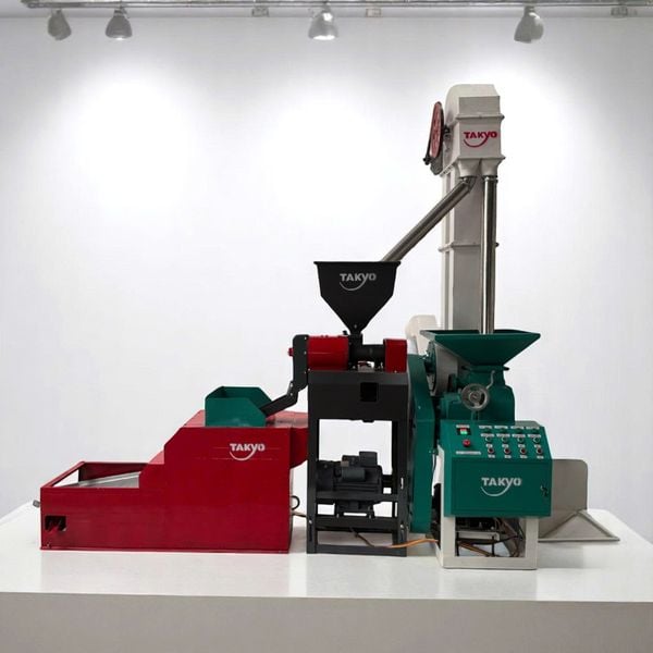 Dàn Máy Xát Gạo Liên Hoàn Takyo TK1200
