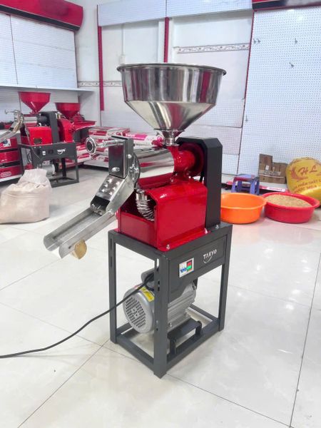 Máy xay xát gạo gia đình Takyo TK190 phễu inox