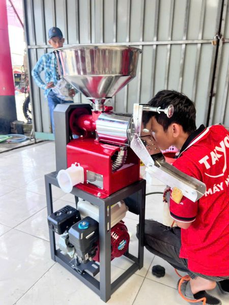 Máy xay xát gạo gia đình Takyo TK190 phễu inox