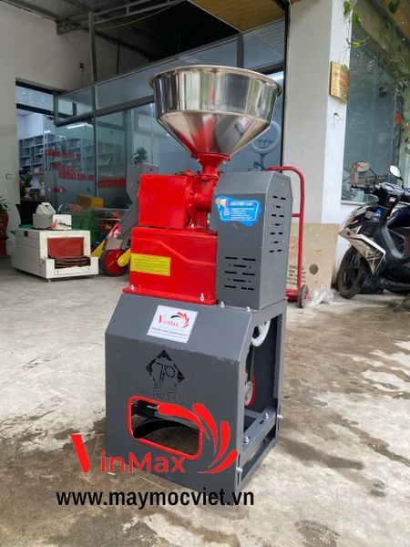 Máy Xát Gạo, Vỡ Hạt Toàn Phát Mini 555 Mẫu Mới