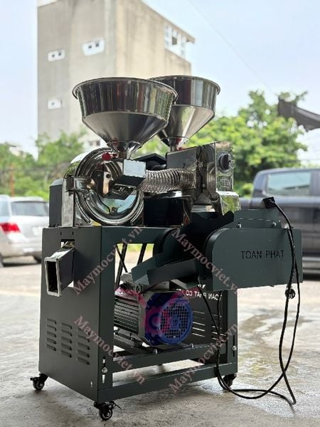 Máy Xát Nghiền Gạo Đa Năng Toàn Phát TF800 INOX