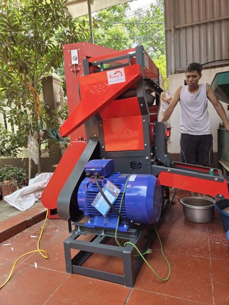 Máy xay xát gạo 3 pha kèm gầu tải Takyo TK1100 – Động cơ 15kW