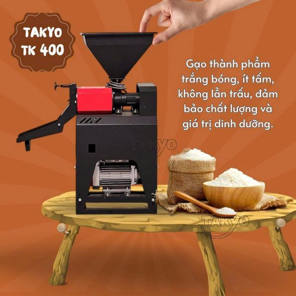 Máy Xát Gạo Takyo TK400
