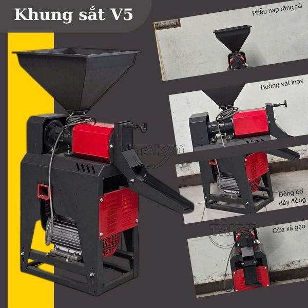 Máy Xát Gạo Takyo TK400
