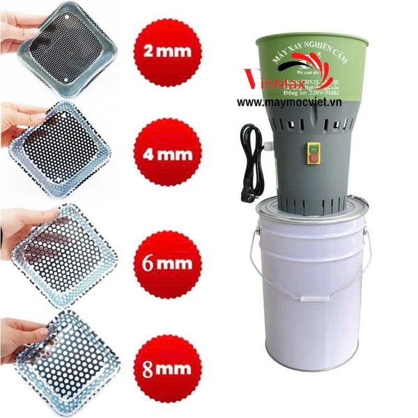 Máy xay nghiền cám cho gia súc, gia cầm Turbo TXN50