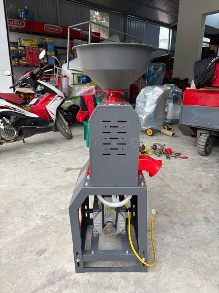 Máy Xay Xát Gạo Mini Hộp Lọc Sàng Rung TF555