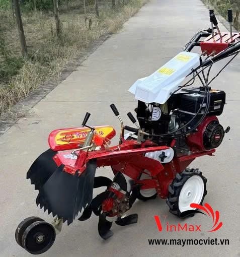 Máy Xẻ Rãnh, Đào Bồn Chạy Xăng 7.5HP Turbo TBX75