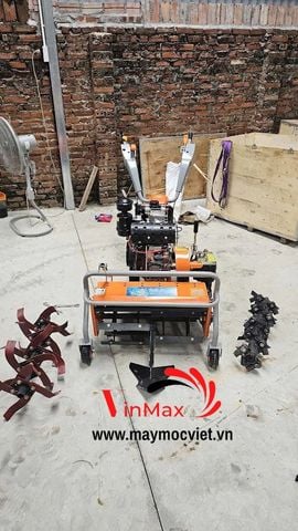 Máy Làm Đất, Xới Đất Đa Năng 2 Cầu Số Visai Chuyển Hướng Turbo TBX178F