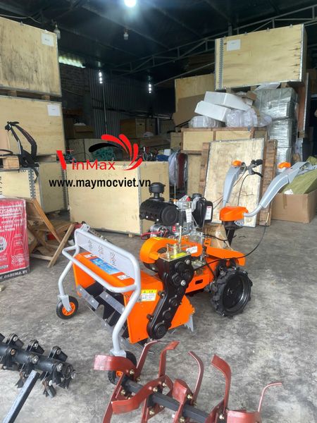 Máy Làm Đất, Xới Đất Đa Năng 2 Cầu Số Visai Chuyển Hướng Turbo TBX178F