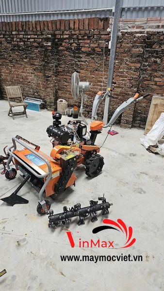 Máy Làm Đất, Xới Đất Đa Năng 2 Cầu Số Visai Chuyển Hướng Turbo TBX178F