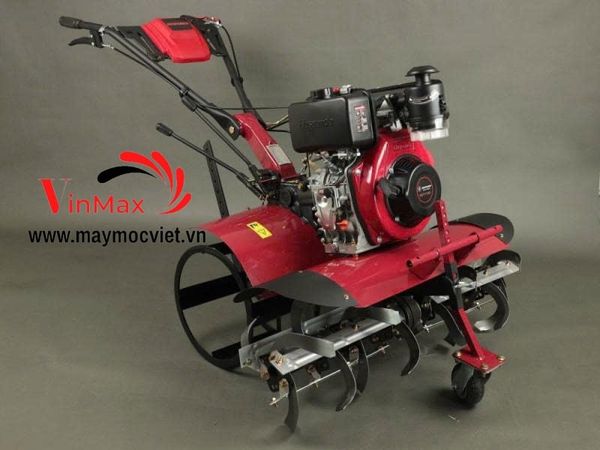 Máy Xới Đất 2 Cầu Phay Trước Huspanda HCT178D