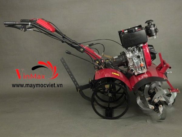 Máy Xới Đất 2 Cầu Phay Trước Huspanda HCT178D