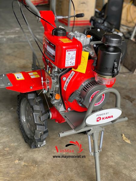 Máy Xới Đất Chạy Dầu Kama 173F Đỏ