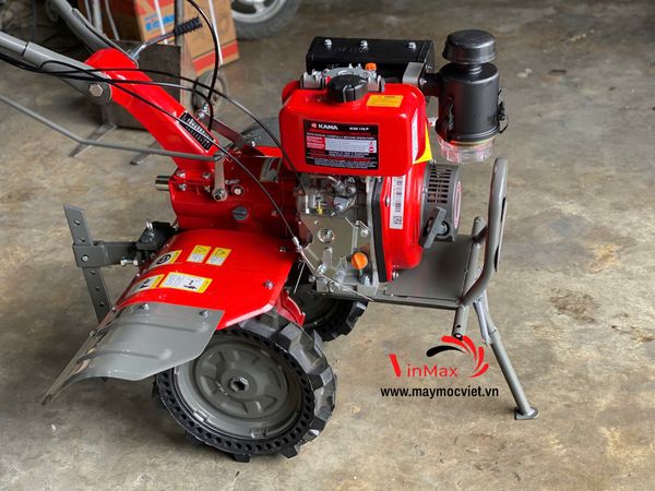 Máy Xới Đất Chạy Dầu Kama 173F Đỏ