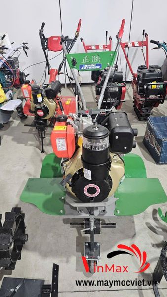 Máy Xới Đất 2 Cầu Phay Trước Kama 178F Đề Nổ