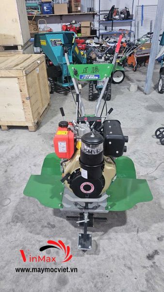 Máy Xới Đất 2 Cầu Phay Trước Kama 178F Đề Nổ