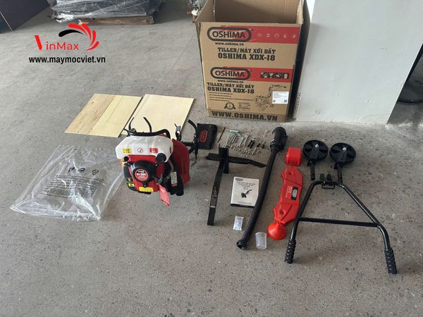 Máy Xới Đất Oshima XDX23 Trục 23