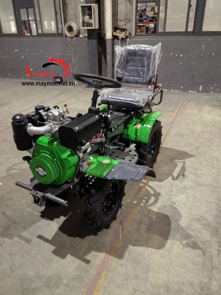 Máy Xới Đất Ngồi Lái Chạy Dầu Shoshin 1GXZ6.3-105