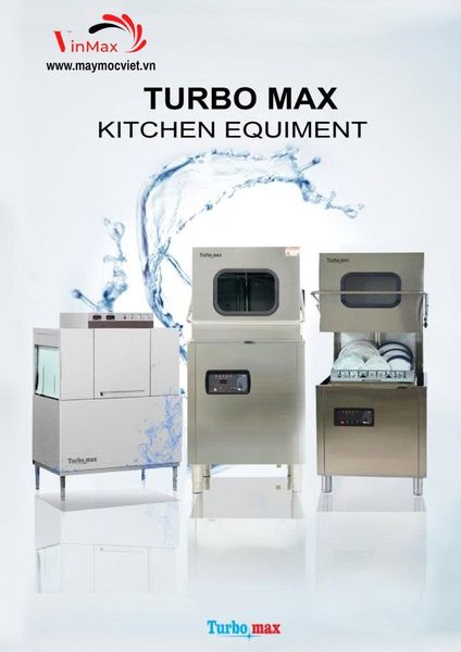 Máy rửa bát công nghiệp Turbo Max TBM-3080