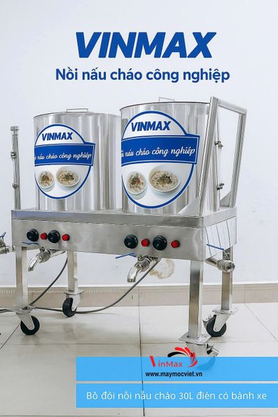 Nồi Nấu Cháo Đôi 30L + 30L Turbo TBC3030
